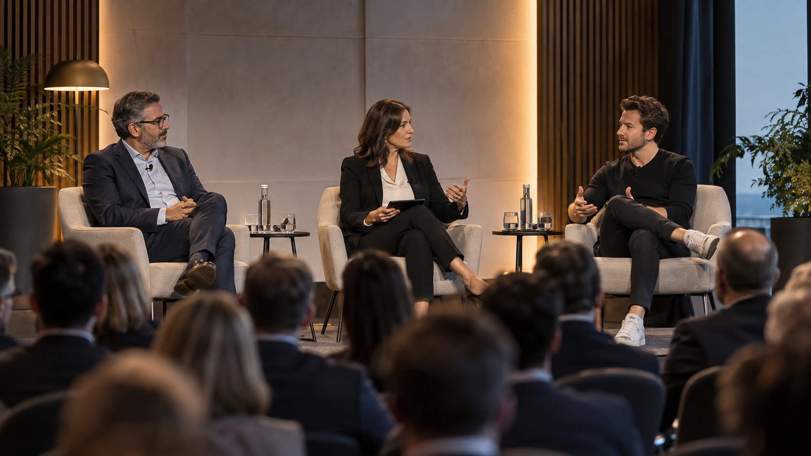 Panel at Madrid event