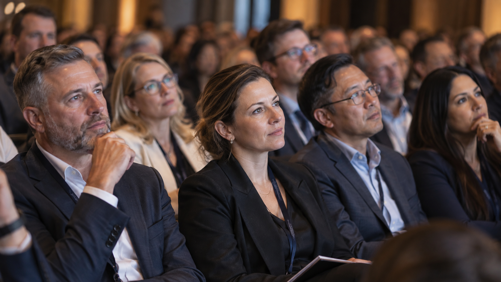 Audience at Madrid event